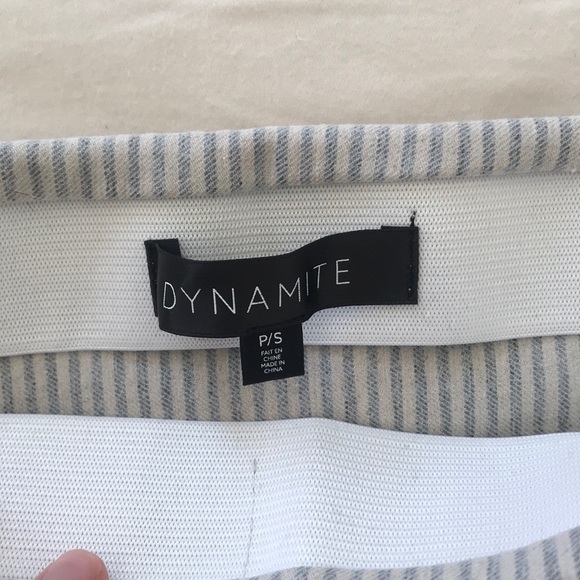 STRIPED MINI SKIRT - Picture 3 of 4